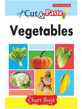 Little Scholarz Cut & Paste - Vegetables